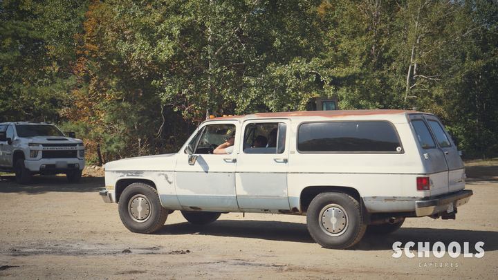 White Suburban